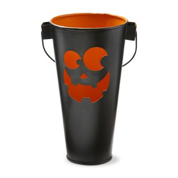 Jack-o-lantern Candle Bucket - Pumpkin