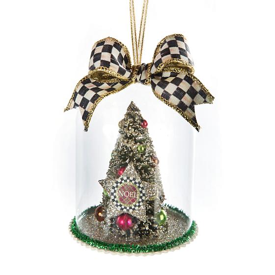 Yuletide Manor Cloche Ornament