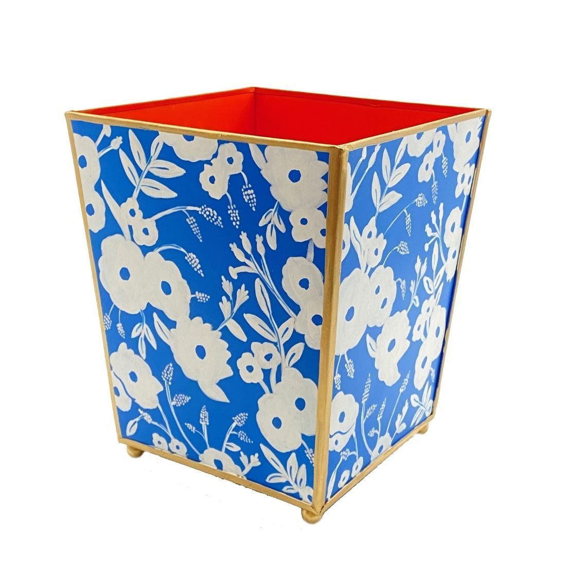 Flower Fields Square Wastebasket