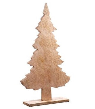Wood Tree Table Top Brown 35.5"
