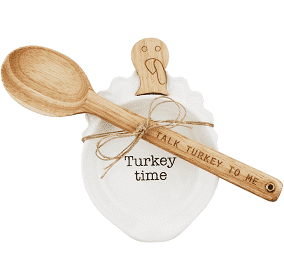 Turkey Spoon Rest Set