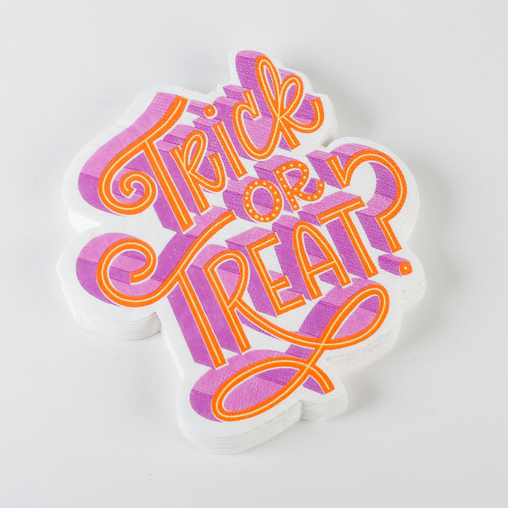 Trick or Treat Beverage Napkin Package of 20