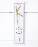 Big Golden Sparkler Wand Letter, K