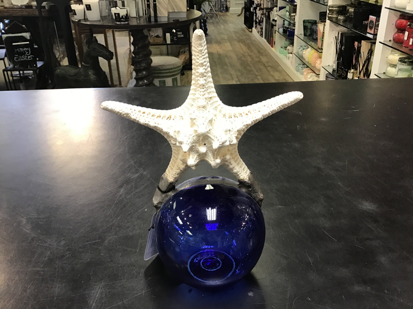 Floats Navy Starfish Bottle