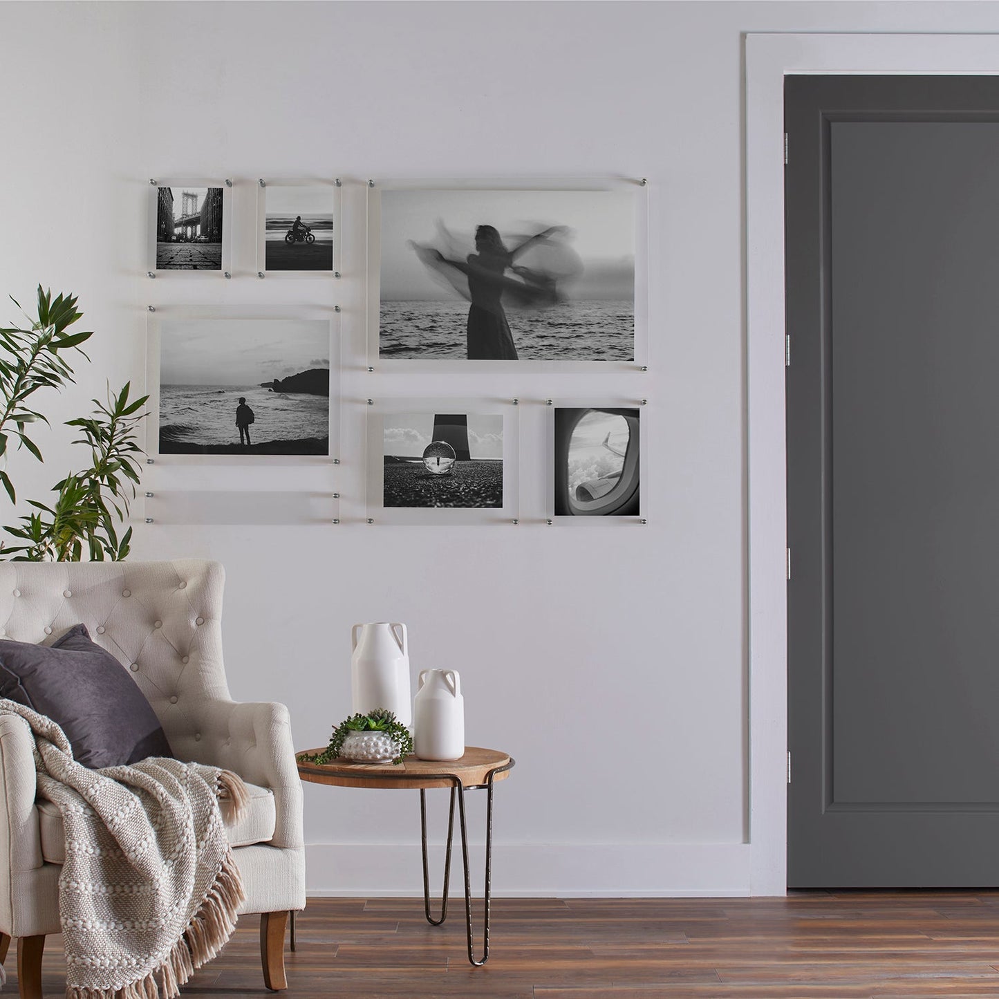 Mondrian 59" Double Panel Wallscape