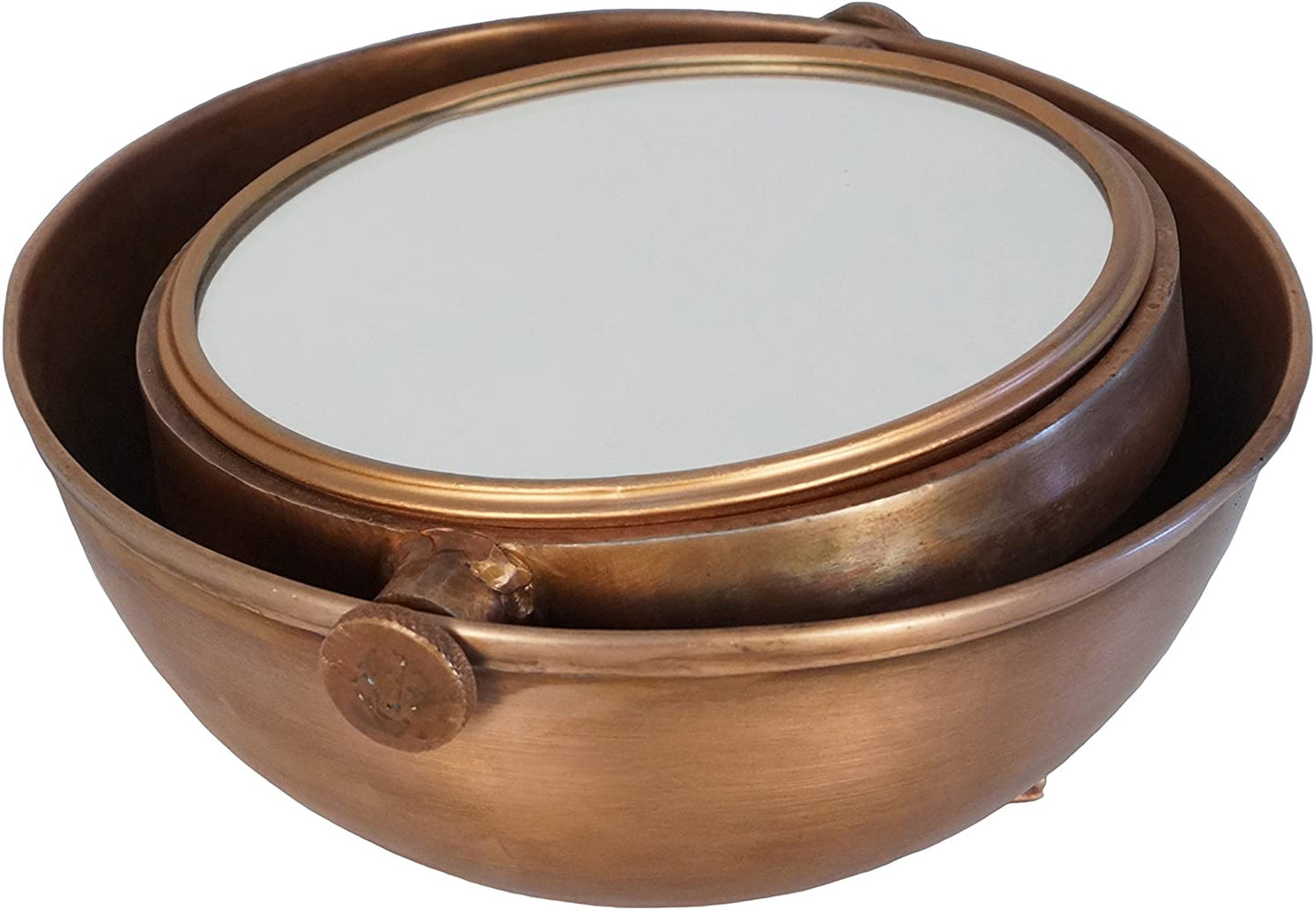 Adjustable Wall Mirror, Copper