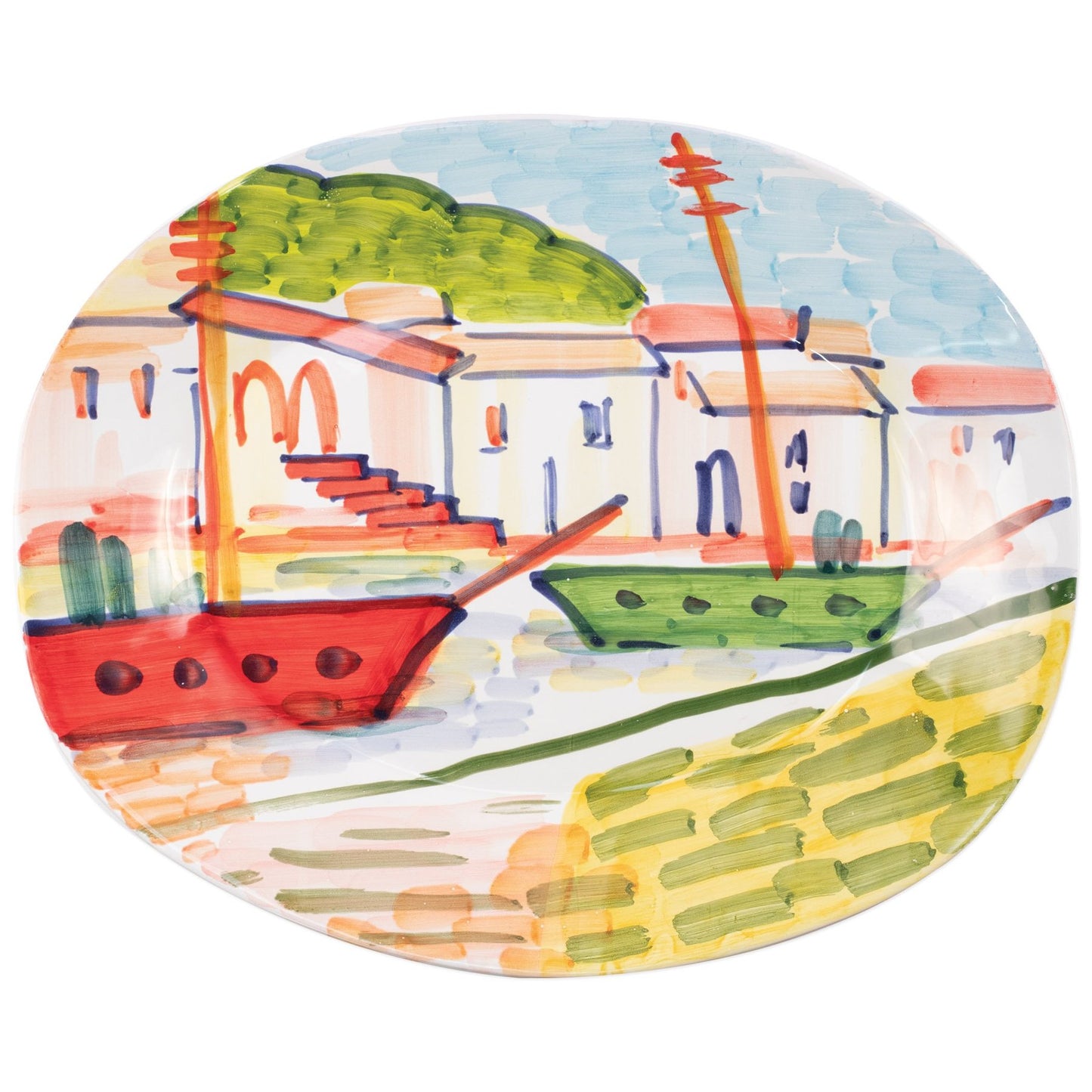 Portofino Large Oval Platter