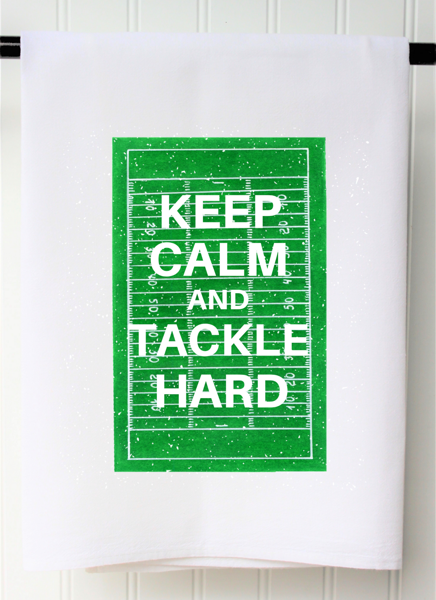 Tackle Hard Flour Sack Towel