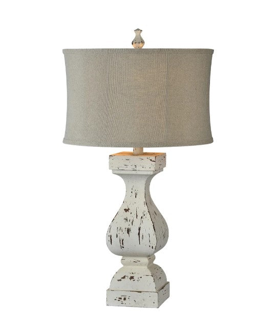Eloise Table Lamp White