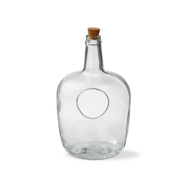 Recycled Glass Demijohn Terrarium Medium - Clear