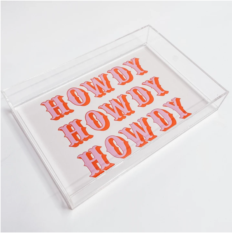 Howdy Small Tray