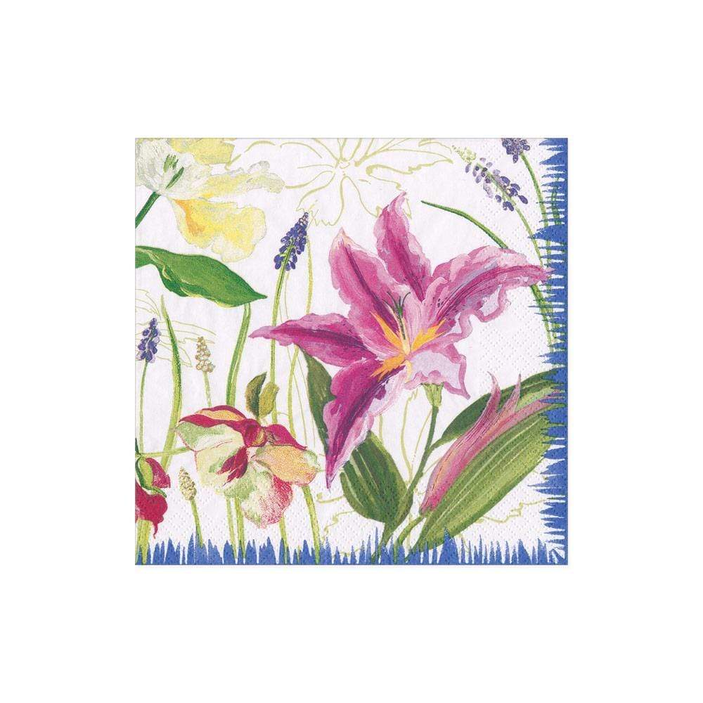 Isabelle's Garden Paper Cocktail Napkins - 20 Per Package