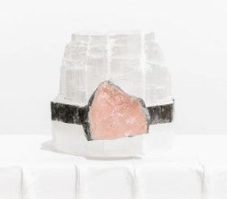 Selenite Tea Light Holder Single