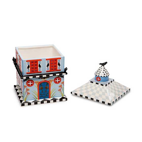 Patience Brewster Spooky House Cookie Jar