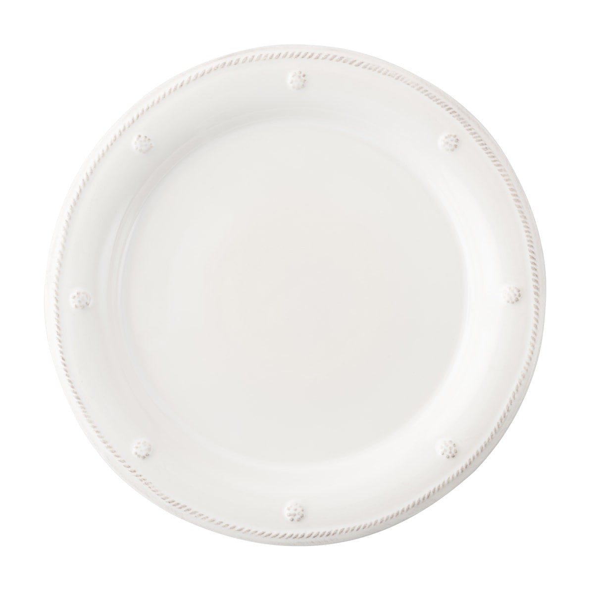 Berry & Thread Dessert/Salad Plate - Whitewash
