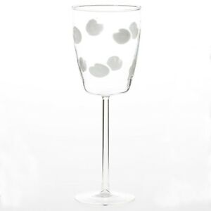 Drop Wine Glass, White