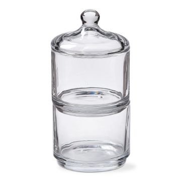 Stacking Jar w/ Lid - Clear