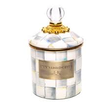Sterling Check Demi Canister
