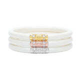 Large Three Kings All Weather Bangles Ivory