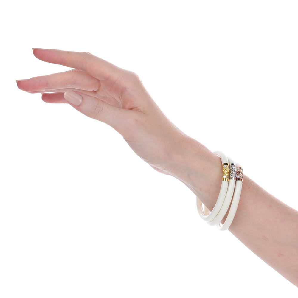 Small Ivory Three Kings All Weather Bangles