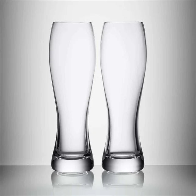 Craft Brew Lager Beer Glass Set of 2
