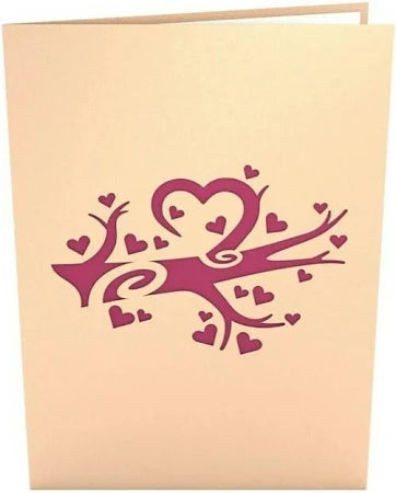 Heart Tree Pop Up Card