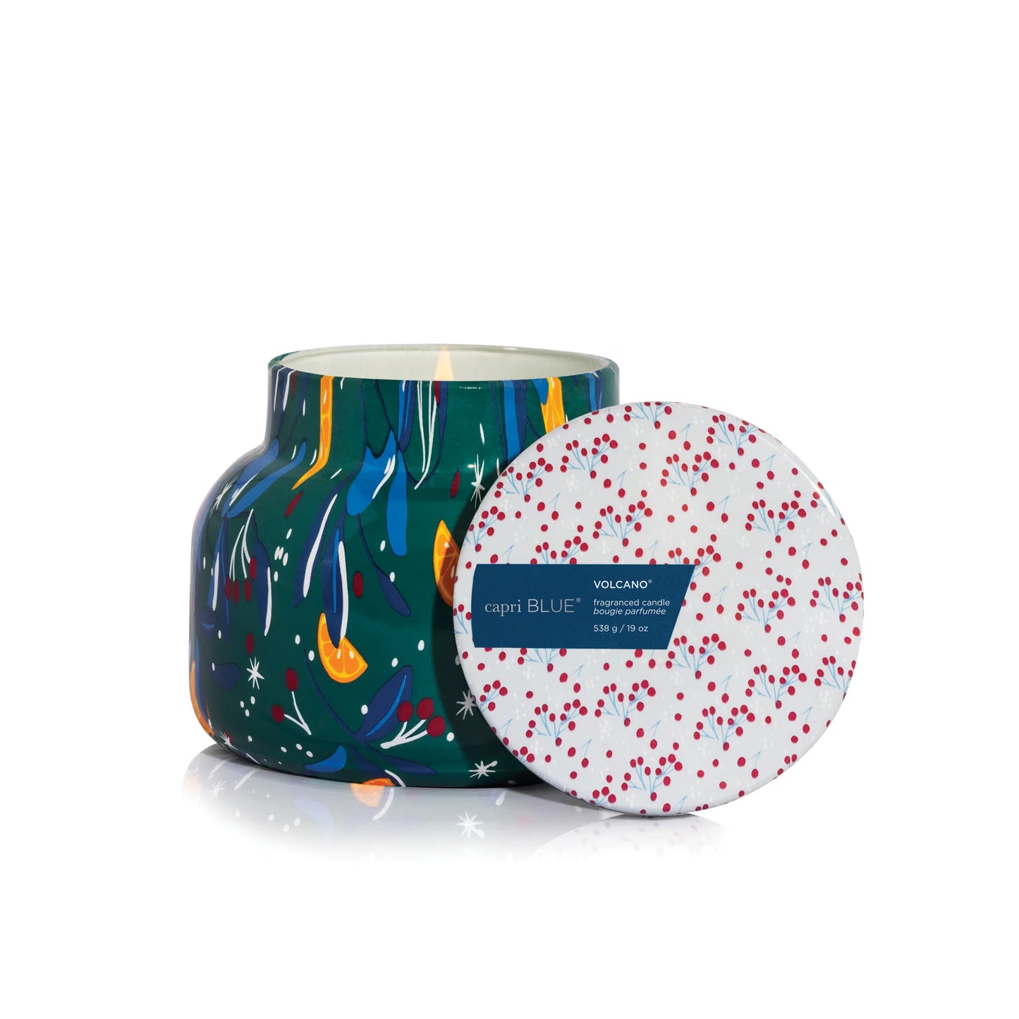 Volcano Holiday Pattern Play Signature Jar, 19 oz