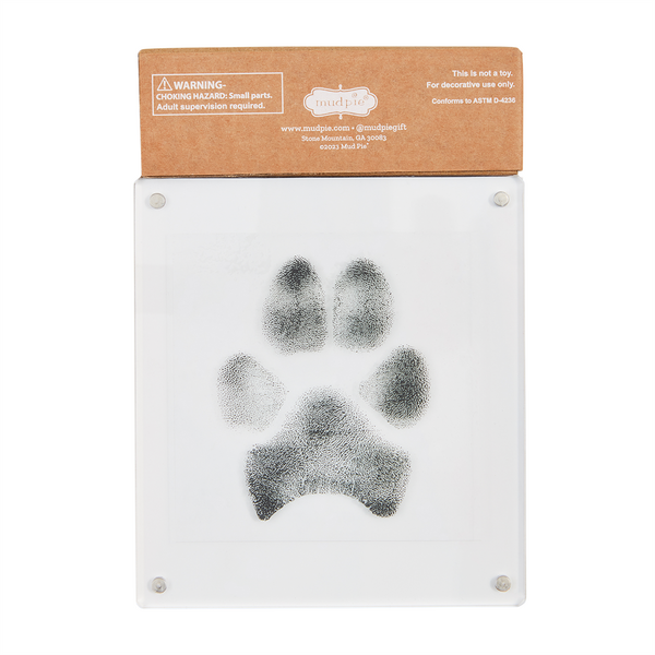 Acrylic Paw Print Frame