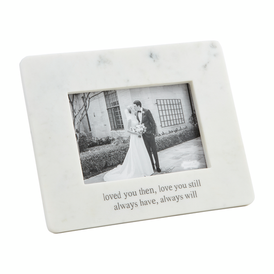 Loved You Then Marble Frame