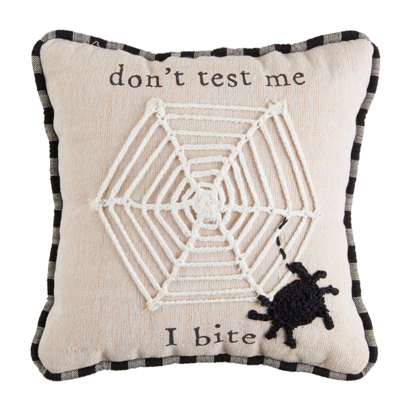 I Bite Mini Pillow