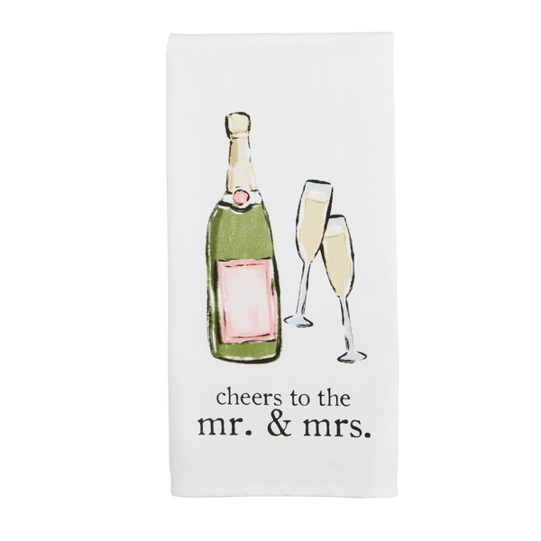 Cheers Wedding Towel