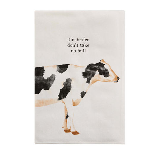Cow Hand Towel