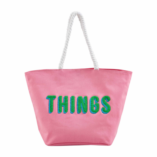 Pink Things Beach Tote