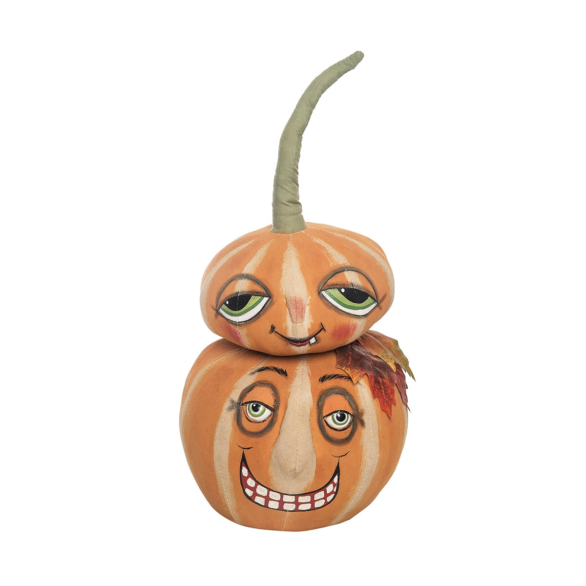 Double Pumpkin Door Stop