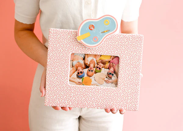 Pink Small Dot Mini Rectangle Frame - Thumbnail 2