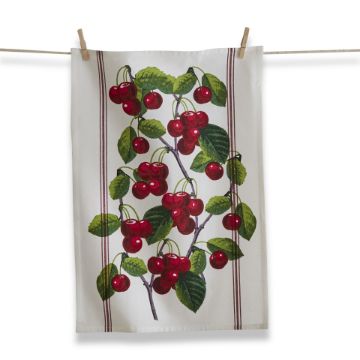 Orchard Cherries Dishtowel