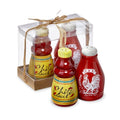 Hot Sauce Salt & Pepper Set of 2