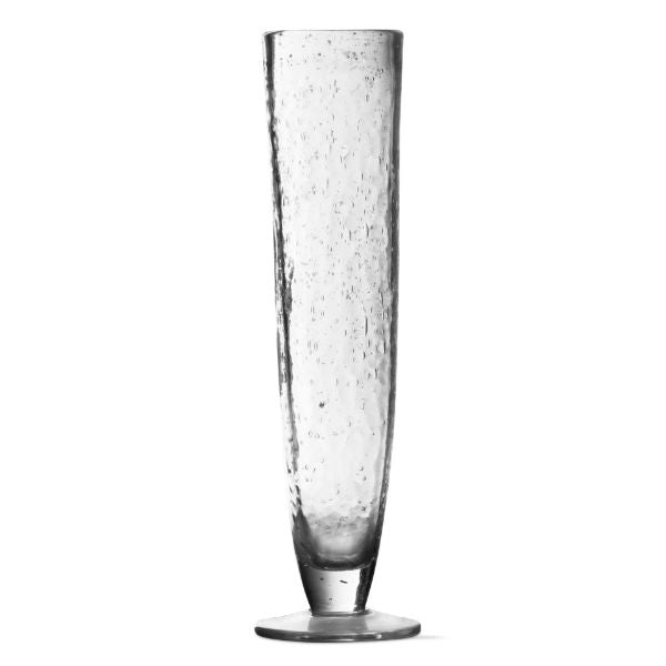 Bubble Glass Tall Flute