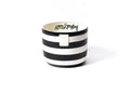 Black Stripe Mini Happy Everything! Bowl
