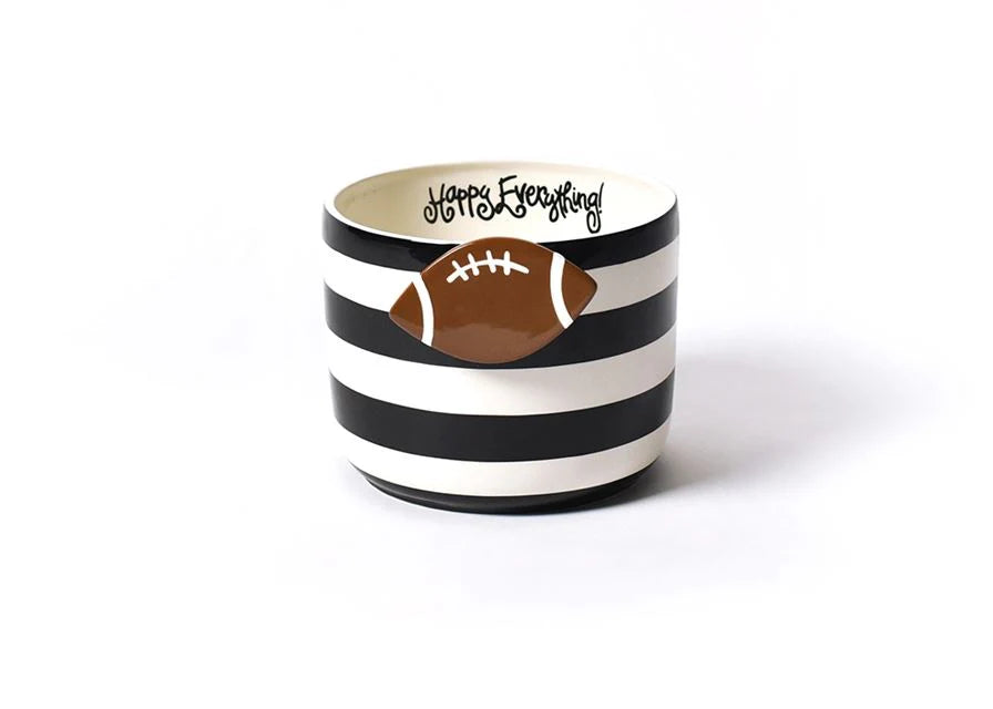 Black Stripe Mini Happy Everything! Bowl