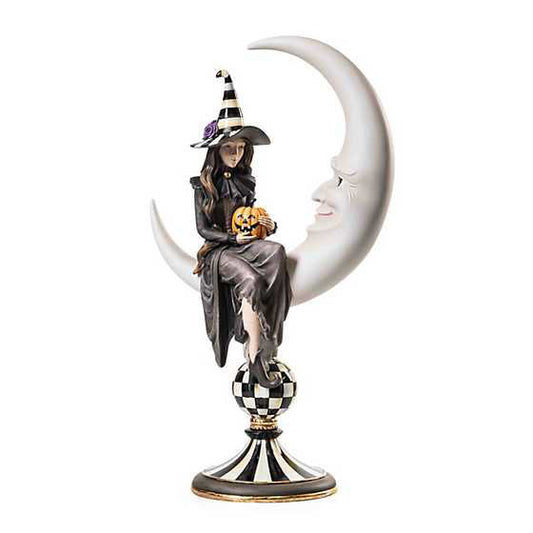 Spellbound Witch & Moon Figure