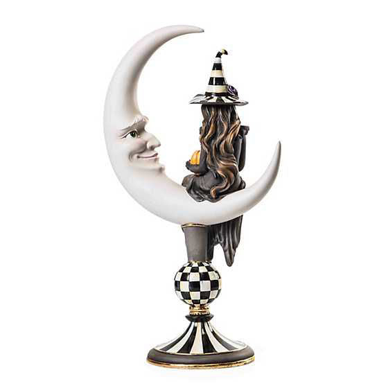Spellbound Witch & Moon Figure