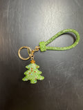 Green Christmas Tree Key Chain