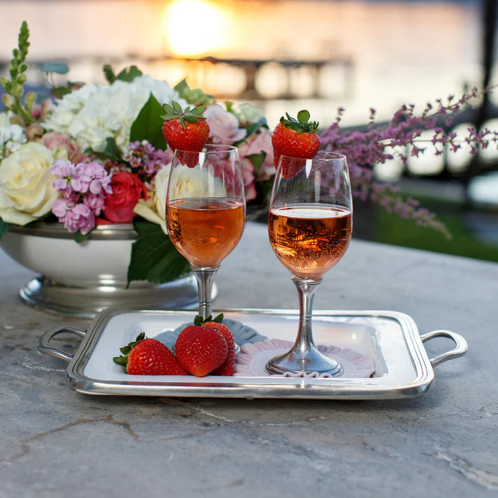 Tuscan Small Rectangular Tray with Handles