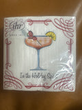 Holiday Spirit Christmas Paper Cocktail Napkin