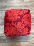 Red Demask Pillow