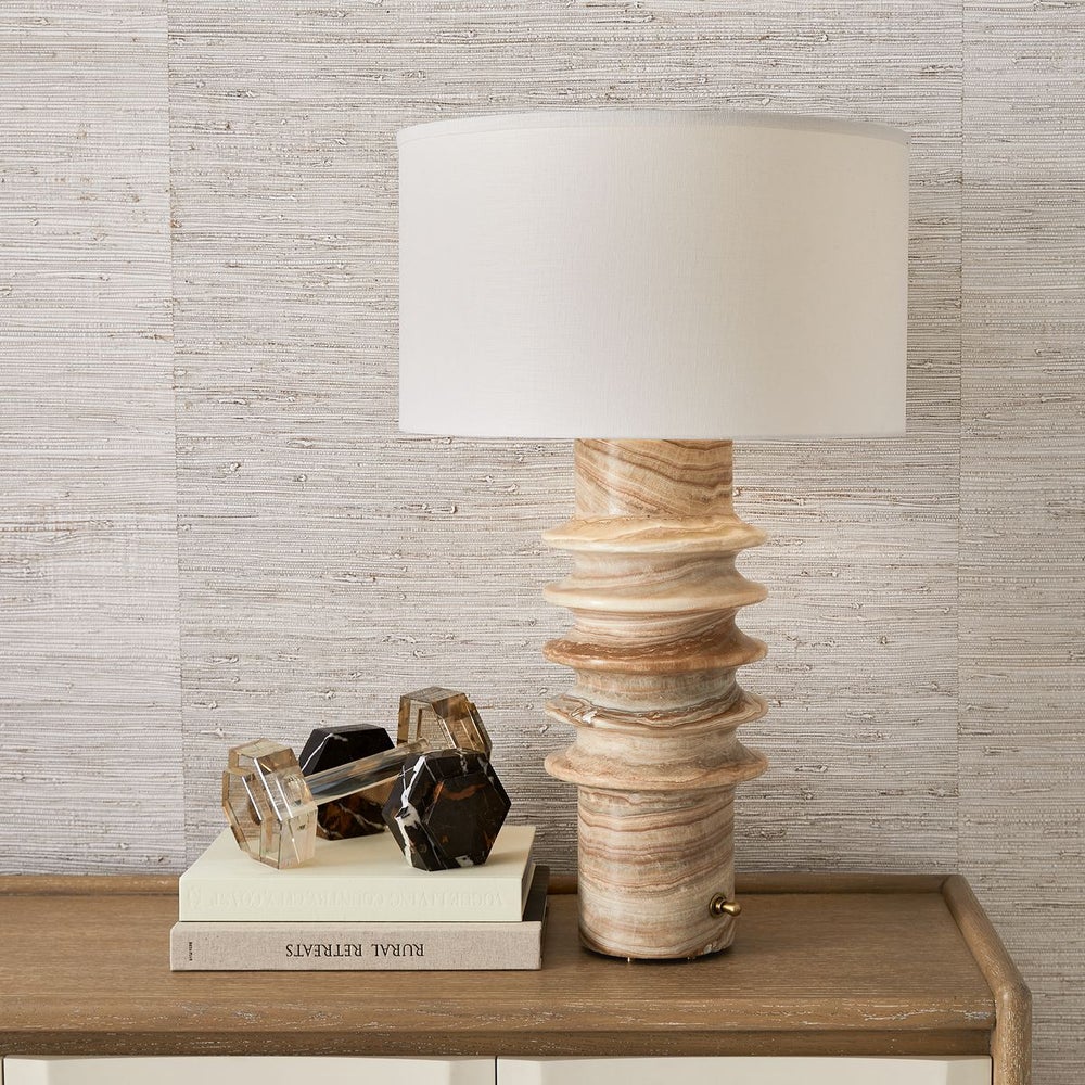Ring Around Table Lamp - Onyx
