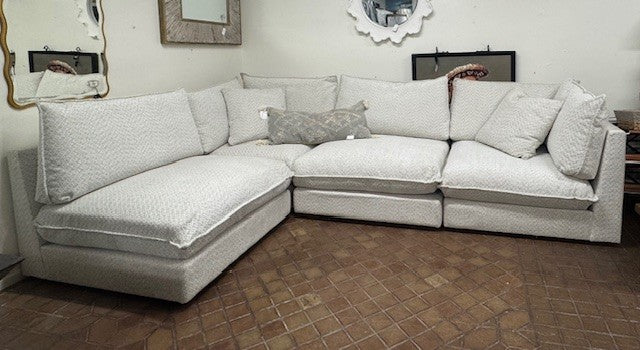 Catalina Linen Armless Sectioonal Sofa