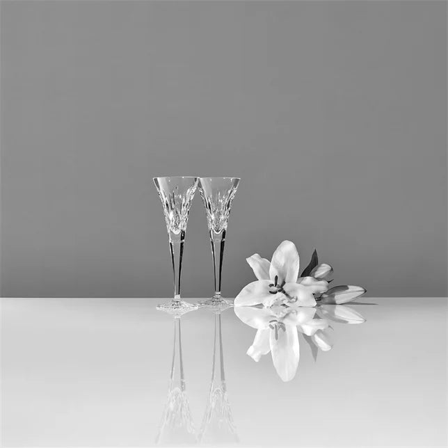 Lismore Toasting Flute, Pair