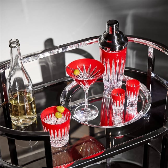 New Year Firework 2026 Red Shot Glasses - Thumbnail 2